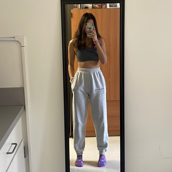 Pants - Light Grey PLT Sweatpants